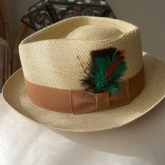 Meyer the Hatter Stefeno Other - ❌sold❌Meyer the Hatter Stefeno Fedora and feather hat